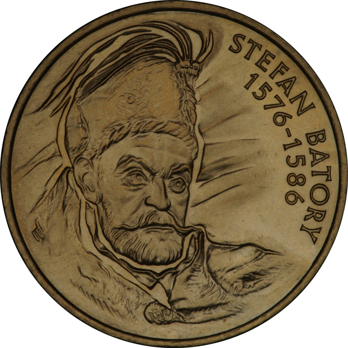 2 zł Stefan Batory (1576 - 1586)