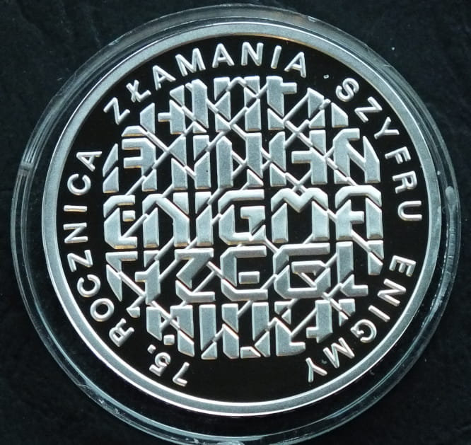 10 zł 75. rocznica złamania szyfru Enigmy