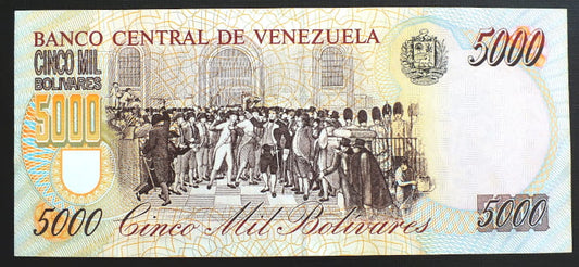 5000 Bolivares - Wenezuela 1997 r.