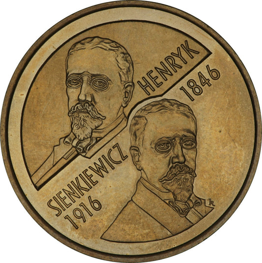 2 zł Henryk Sienkiewicz (1846-1916)