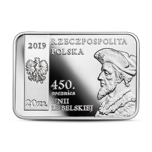 20 zl 450. rocznica Unii Lubelskiej